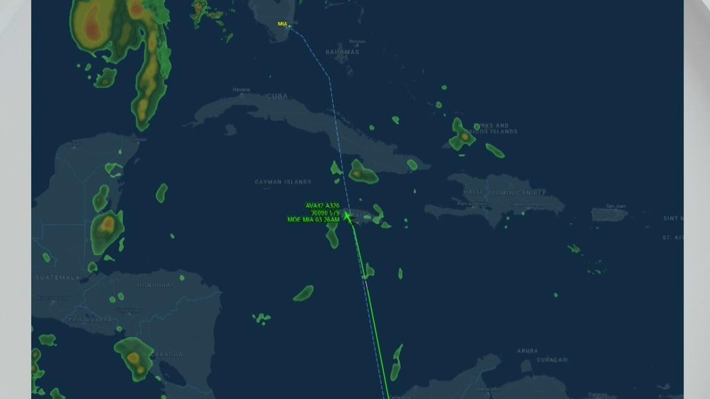 Avianca flight diverted to MIA after passengers, crew injured by severe turbulence — CBS Miami, Coral Gables Community news