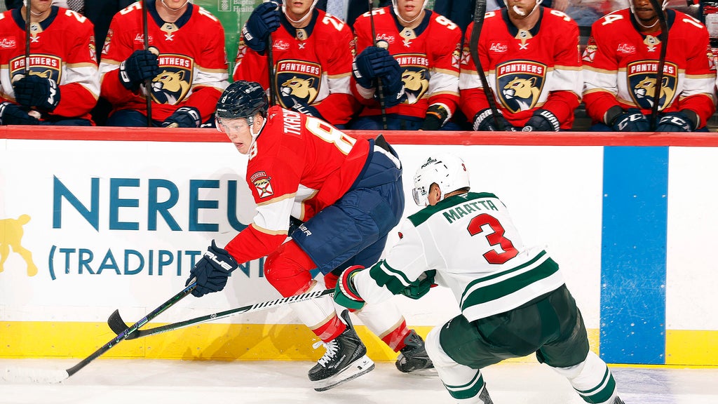 Kirill Kaprizov's hat trick powers Wild past Panthers 4-1 in Florida's home opener — CBS Miami, Coral Gables Business news