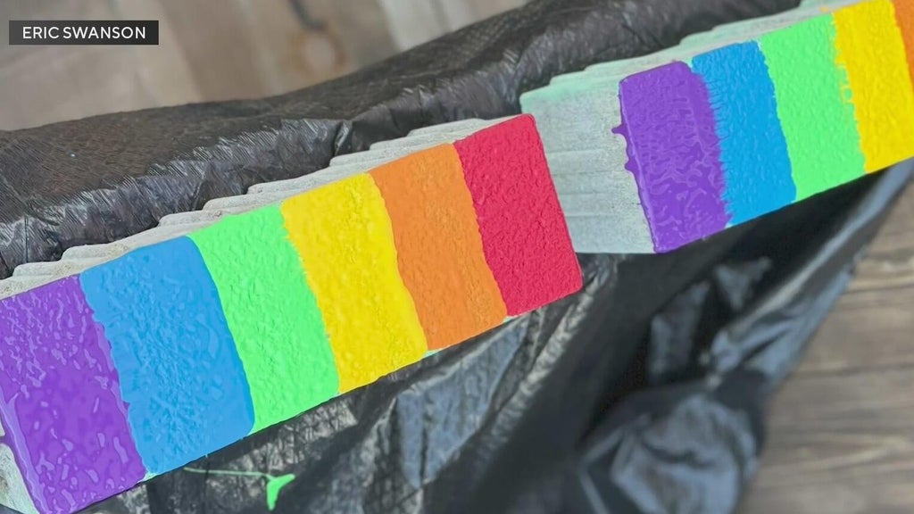 South Florida drag performer sells bricks from removed rainbow crosswalk in Miami Beach — CBS Miami, Coral Gables Community news
