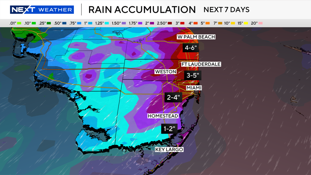 South Florida stays mostly dry Friday but heavy rain, flooding possible this weekend — CBS Miami, Coral Gables Sports news