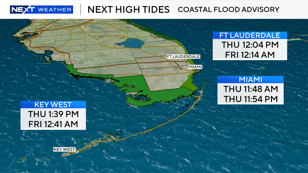 South Florida to see more sun, less rain Thursday ahead of humid Halloween — Coral Gables Community news
