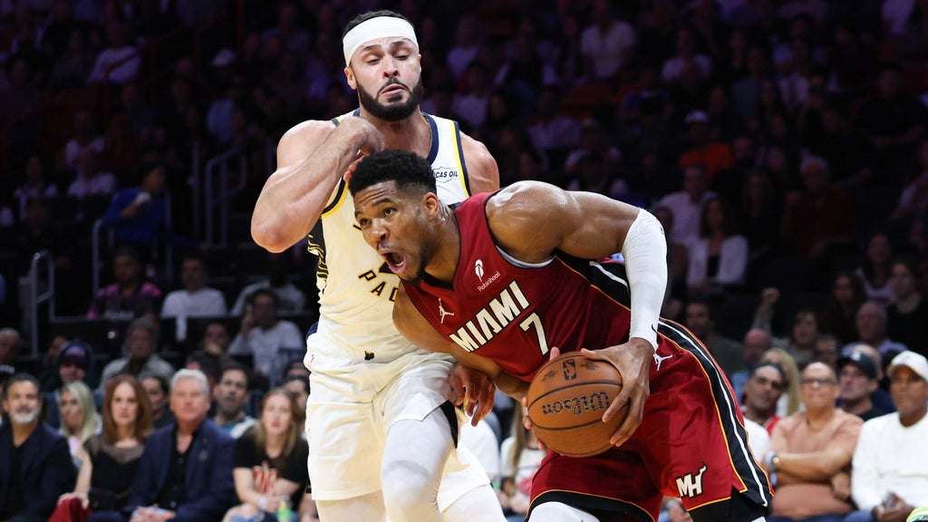 Giannis' triple-double leads Miami Heat to 145-125 win over Pacers in NBA Cup opener — Coral Gables Sports news