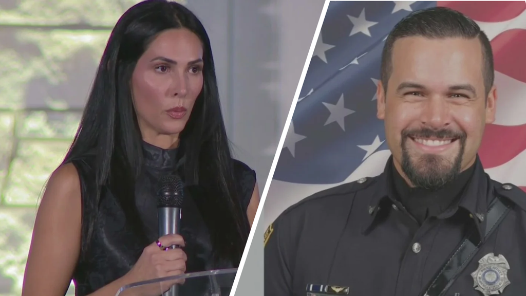 A year after Miami Beach sergeant's death, his widow says faith helps her keep going — Coral Gables Community news