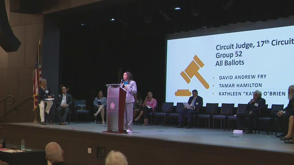 Broward candidates push voters in Pompano Beach ahead of primary elections — CBS Miami, Coral Gables Community news