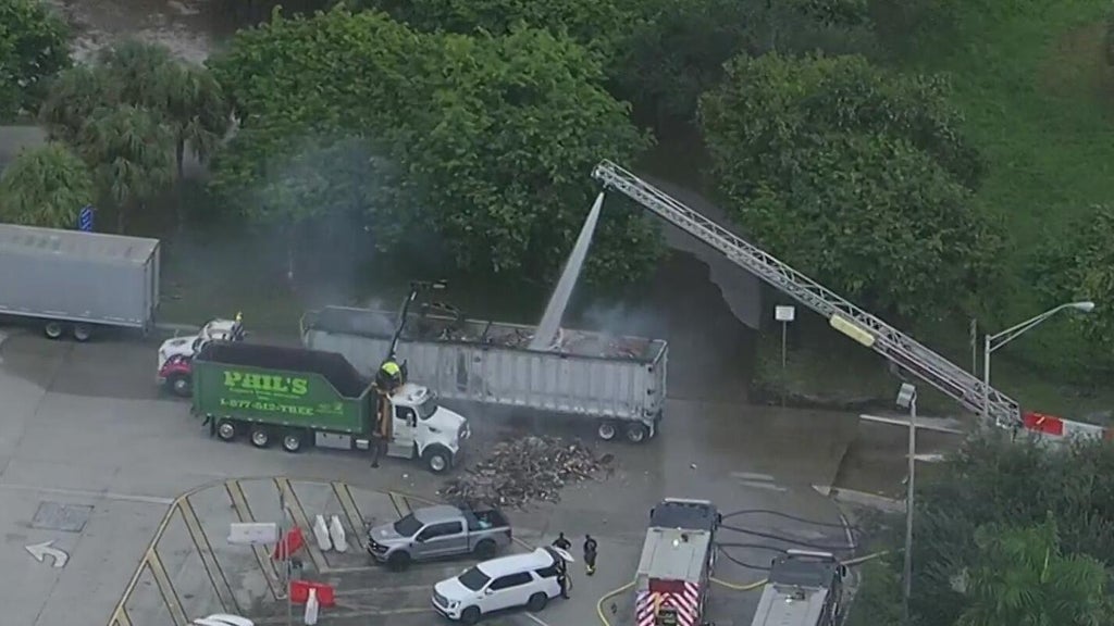 Northbound Turnpike reopens in Broward after truck fire — CBS Miami, Coral Gables Community news