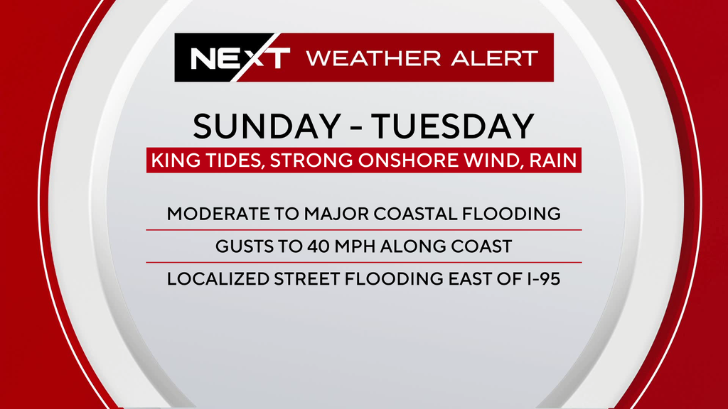Flooding impacts expected in South Florida on Sunday due to king tides — CBS Miami, Coral Gables Community news