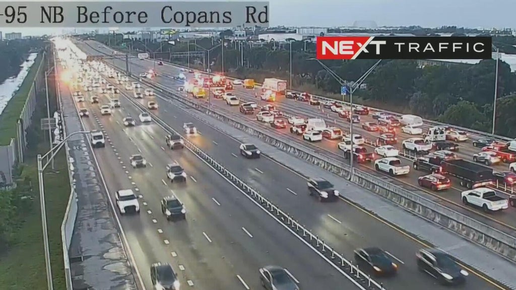 Crash on I-95 south in Pompano Beach leading to heavy delays near Copans Road — Coral Gables Community news
