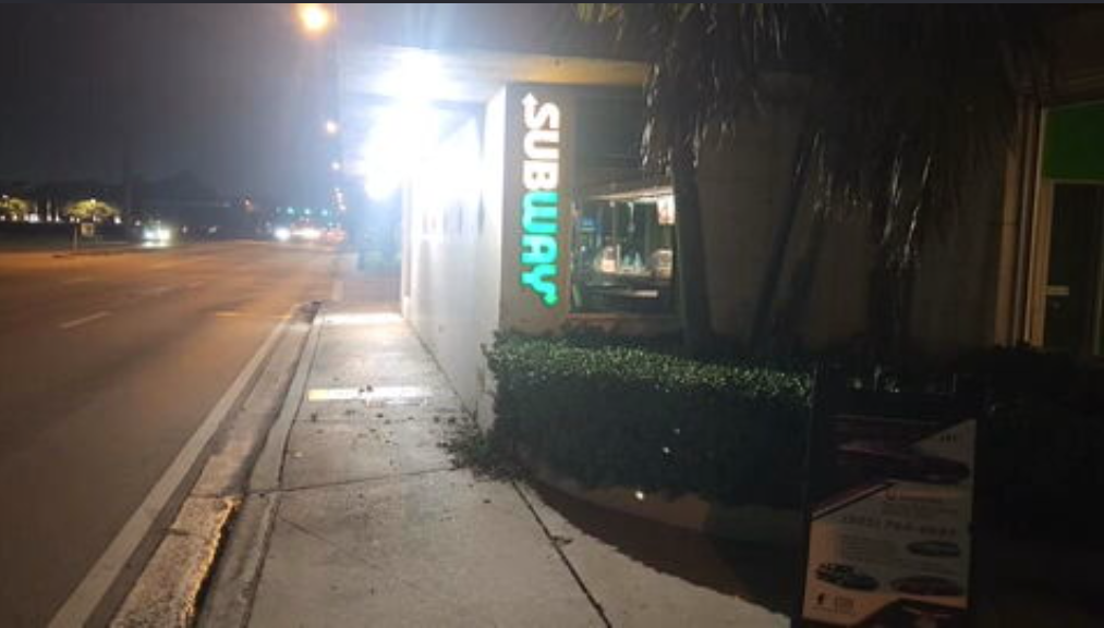 Driver hospitalized after crashing near Subway in Miami Springs — WSVN 7 Miami-Dade, Coral Gables Dining news