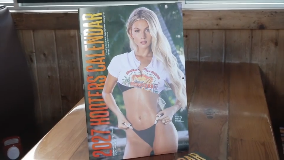 2027 Hooters calendar purchase helps support breast cancer awareness and education — WSVN Entertainment