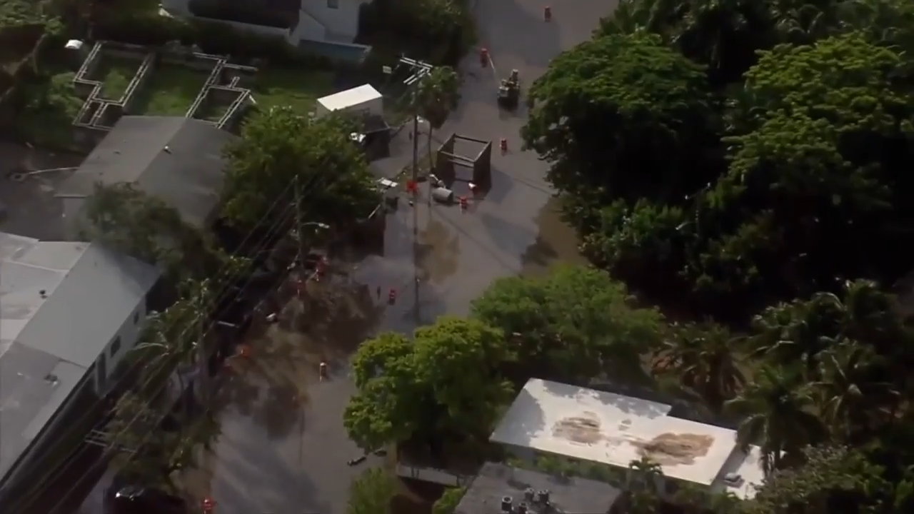 King tide causes flooding across Miami-Dade and Broward County streets — WSVN 7 Miami-Dade, Coral Gables Community news