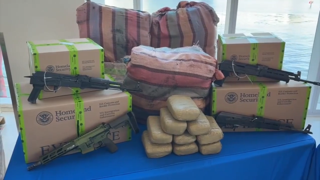 US Customs and Border Protection demonstrate impact of shift in resources to Florida waters at Port Miami — WSVN 7 Miami-Dade